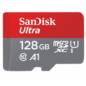 SanDisk SD Card Ultra 128GB כרטיס זיכרון