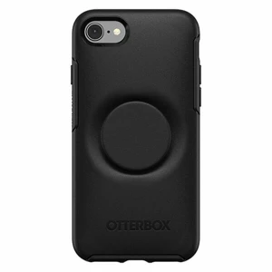 ⁦כיסוי לIPHONE 7/8 מבית OTTERBOX & POPSOCKET דגם SYMMETRY שחור⁩ – תמונה ⁦2⁩