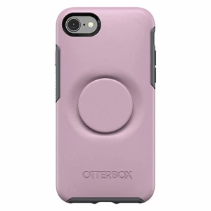 ⁦כיסוי לIPHONE 7/8 מבית OTTERBOX & POPSOCKET דגם SYMMETRY ורוד⁩ – תמונה ⁦2⁩