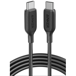 כבל טייפסי Anker Powerline USB C TO USB 1.8 שחור