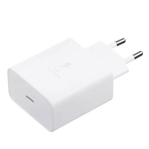 ראש טעינה Samsung USB C 65W מקורי לבן