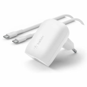 מטען Belkin USB C to Type C 30W לבן