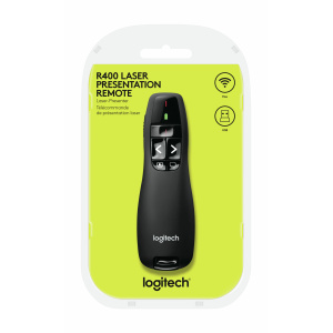 ⁦שלט אלחוטי R400 למצגות Logitech⁩ – תמונה ⁦2⁩