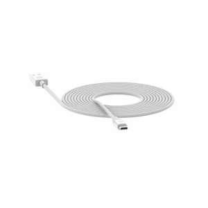 ⁦כבל סנכרון/טעינה Mophie TYPE C - TYPE C 3M לבן⁩ – תמונה ⁦2⁩