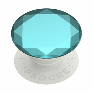 פופ סוקט POPSOCKET דגם METALLIC DIAMOND AQUARIUS BLUE