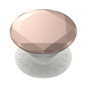 פופ סוקט POPSOCKET דגם METALLIC DIAMOND ROSE GOLD