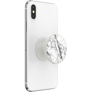 ⁦פופ סוקט POPSOCKET דגם MIRROR DOVE WHITE MARBLE GLOSS⁩ – תמונה ⁦2⁩