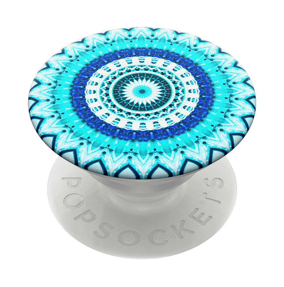 POPSOCKET-דגם-PATTERN-BLUE-FLORAL-MANDALA