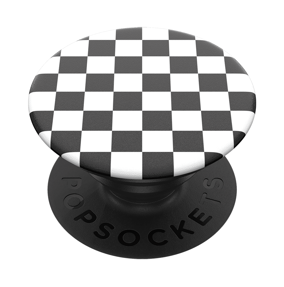 POPSOCKET-דגם-PATTERN-CHECKER-BLACK