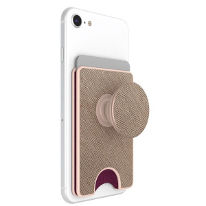 פופ סוקט POPSOCKET דגם SAFFIANO ROSE GOLD