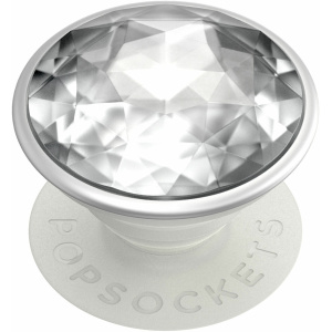 פופ סוקט POPSOCKET דגם SPARKLE DISCO CRYSTAL SILVER