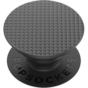 פופ סוקט POPSOCKET דגם TEXTURED KNURLED BLACK