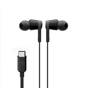 אוזניות Rockstar עם חיבור Belkin Type C