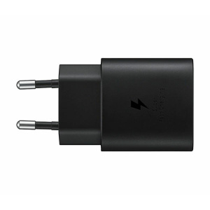 ⁦מטען Samsung USB C to Type C 25W מקורי שחור⁩ – תמונה ⁦3⁩