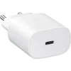 ⁦מטען קיר 25W Samsung הכולל כבל USB Type C ל USB Type C לבן⁩ – תמונה ⁦3⁩