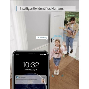 ⁦מצלמת אבטחה Anker Eufy 2K AI Indoor לבן⁩ – תמונה ⁦4⁩