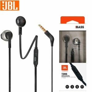 אוזניות JBL T205 שחור