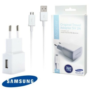 Samsung Original Travel Adapter 5V 2A מטען מקורי כולל כבל