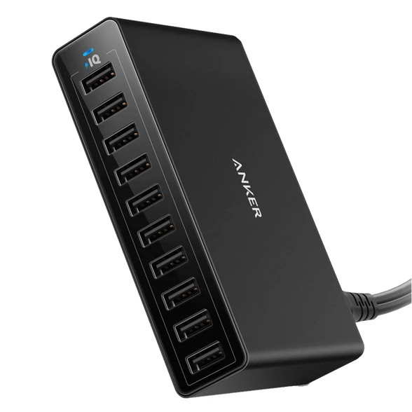 -מפוצל-10-יציאות-Anker-PowerPort-60W