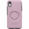 ⁦כיסוי ל-IPHONE XR מבית OTTERBOX & POPSOCKET דגם SYMMETRY ורוד⁩ – תמונה ⁦2⁩
