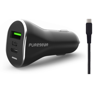 מטען רכב מהיר טייפ סי - PureGear 48W Type C