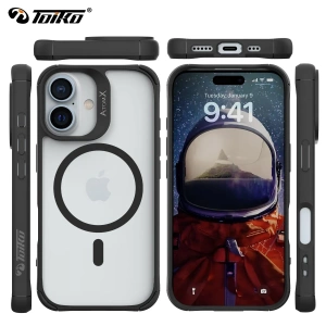 ⁦כיסוי Toiko AtomX iPhone 16 Pro Mag Safe שקוף⁩ – תמונה ⁦2⁩