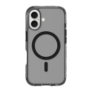 כיסוי Laut Crystal iPhone 16 Mag Safe שקוף שחור